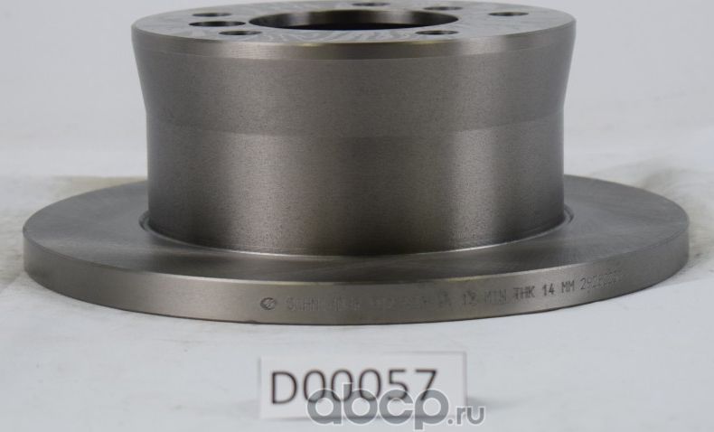 ТОРМОЗНОЙ ДИСК ЗАДНИЙ D272 MERCEDES-BENZ SPRINTER (Schnieder). Артикул D00057