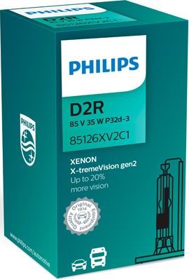 D2R 85V-35W (P32d-3)  4800K X-tremeVision gen 2 (Philips) Philips Xenon X-tremeVision gen2. Артикул 85126XV2C1