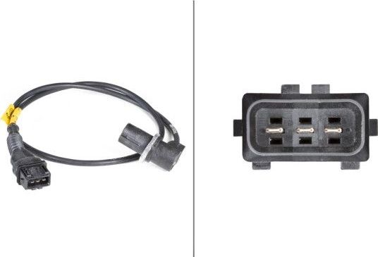 Датчик положения коленвала Behr-Hella. Артикул 6PU 009 110-001