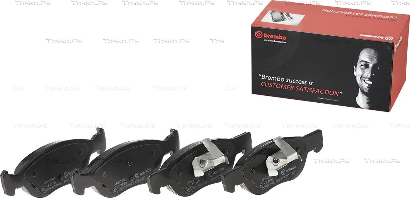 Тормозные колодки Brembo PRIME LINE для Fiat Punto I 1996-1999. Артикул P 23 081