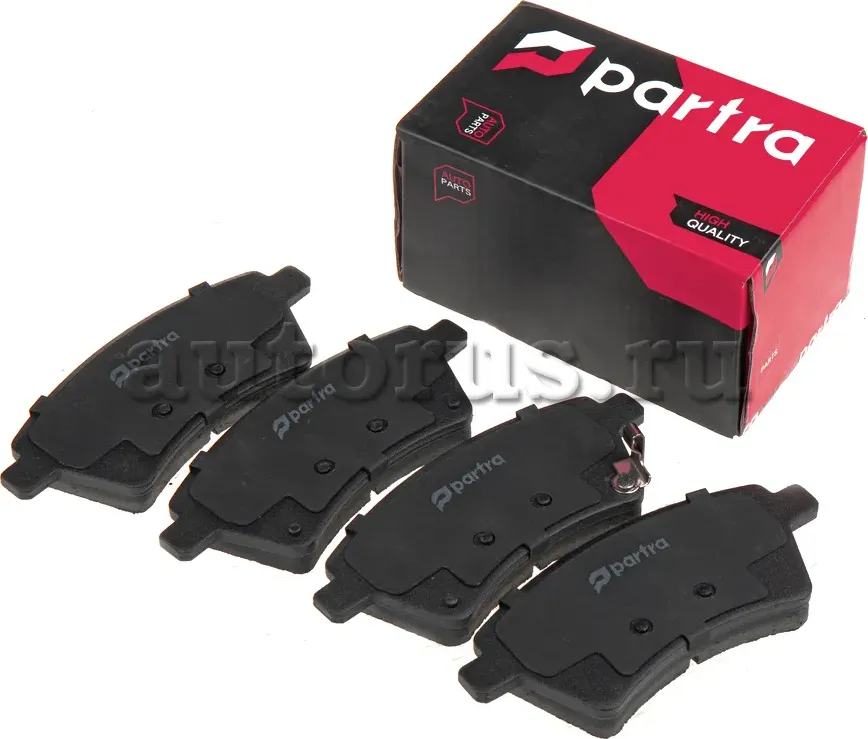 Колодки тормозные дисковые | перед прав/лев | (Partra). Артикул BP6192