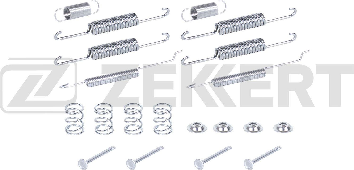 Комплект установочный зад. торм. колодок VW Passat III-IV 88-  Polo III-V 94-  Audi 80 IV 86-  Skoda Zekkert. Артикул BR-3260