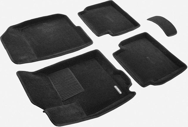 Коврики текстильные Euromat 3D Business для салона Chevrolet Aveo I 2006-2010. Артикул EMC3D-001511