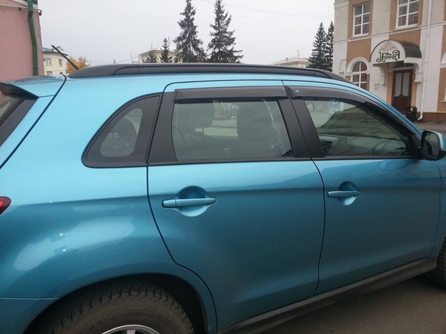 Дефлекторы Cobra Tuning для окон Mitsubishi ASX 2010-2012. Артикул M42210