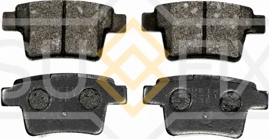 Колодки тормозные дисковые | зад прав/лев | (Sufix). Артикул SX-1132
