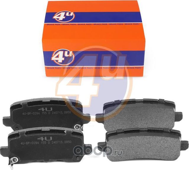 КОЛОДКИ ЗАД ACURA MDX (YD_) TLX (4U). Артикул 4UBP0294