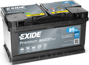 Аккумулятор Exide Premium *** для Nissan Patrol Y62 2010-2025. Артикул EA852