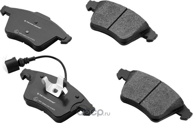 Колодки тормозные дисковые (Frictionmaster). Артикул MKD1174