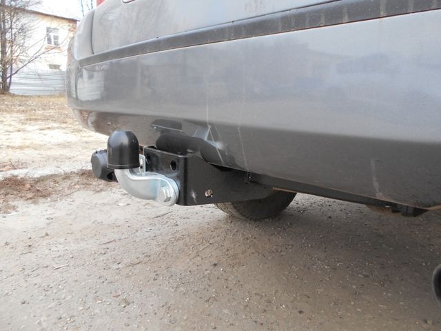 Фаркоп Лидер-Плюс для Hyundai Terracan HP 2001-2006. Фланцевое крепление. Артикул H218-F