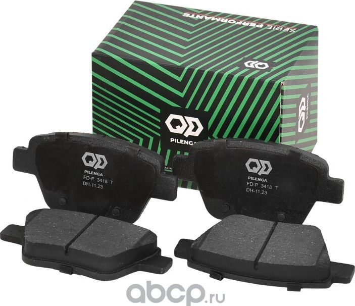 Колодки тормозные дисковые задние Performante (Pilenga). Артикул FDP3418T