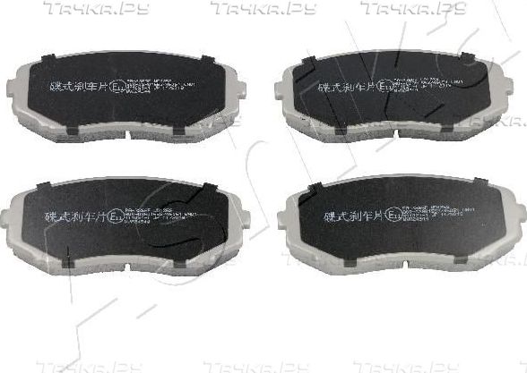 Тормозные колодки ASHIKA передние для Ford Edge I 2010-2014. Артикул 50-03-336