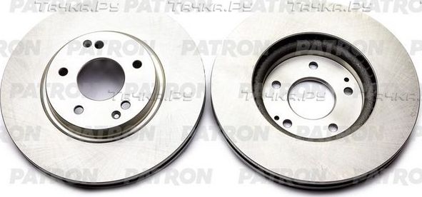 Тормозной диск Patron передний для SsangYong Korando III 2010-2019. Артикул PBD1018