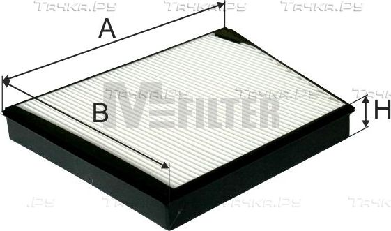 Салонный фильтр MFilter для Mercedes-Benz E-Класс III (W211, S211) 2002-2009. Артикул K 9027