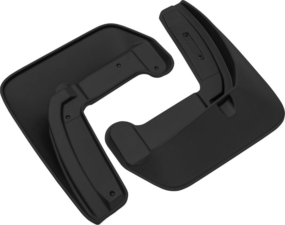 Брызговики Rezkon резиновые задняя пара для Volkswagen Polo VI 2020-2026. Артикул 6035020290