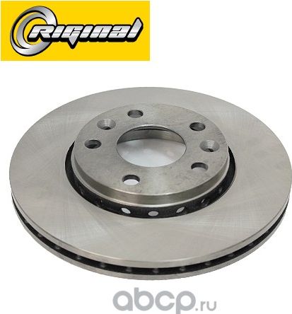 Диск тормозной передний (Riginal). Артикул RGDF6072