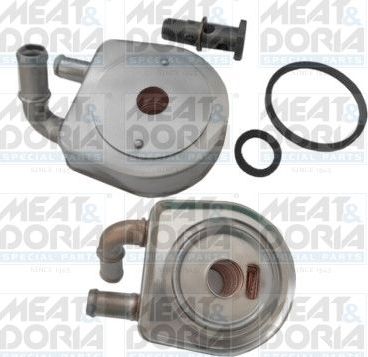 Радиатор масляный (маслоохладитель) для двигателя Meat & Doria. Артикул 95165