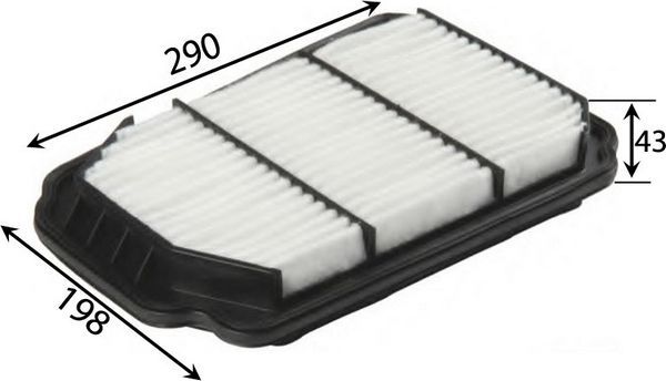 Воздушный фильтр JS Asakashi. Артикул A52010