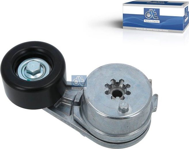 Натяжной ролик (натяжитель) приводного клинового зубчатого ремня DT Spare Parts. Артикул 2.21225