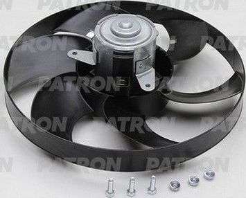 Вентилятор радиатора двигателя Patron (полимерный материал). Артикул PFN109
