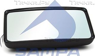 Зеркало боковое Sampa для Volvo  FL7 1985-1998. Артикул 032.293