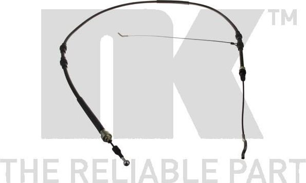 Трос ручника (тросик ручного тормоза) NK правый/левый для Volkswagen Transporter T5 2004-2015. Артикул 9047118