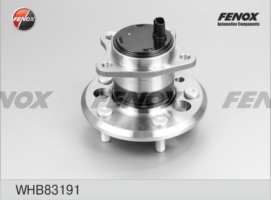 Ступица колеса (в сборе) Fenox задняя левая для Toyota Highlander I (U20) 2000-2007. Артикул WHB83191