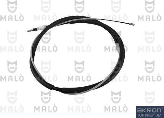 Трос ручника (тросик ручного тормоза) Malò. Артикул 29080