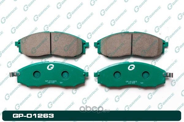 Колодки тормозные (G-Brake). Артикул GP01263