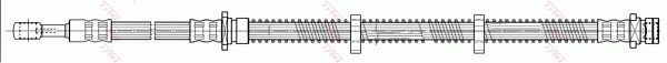 Тормозной шланг TRW. Артикул PHD345