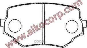 Колодки SUZUKI Grand Vitara (1998-2005) передние (Aiko). Артикул PF9382