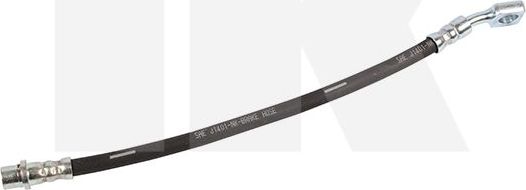 Тормозной шланг NK задний для Saab 9-3 II 2002-2015. Артикул 853673