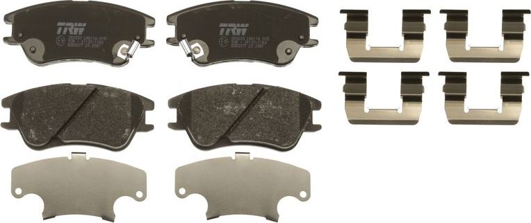 Тормозные колодки TRW COTEC. Артикул GDB3377