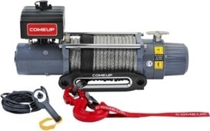 Лебёдка электрическая 12V COMEUP DV-9s 9000 lbs 4082 кг (EAC) (Синтетический трос). Артикул 859250