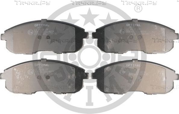 Тормозные колодки Optimal. Артикул BP-09597