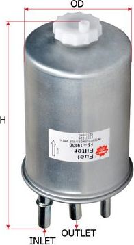 Топливный фильтр Sakura. Артикул FS-19130