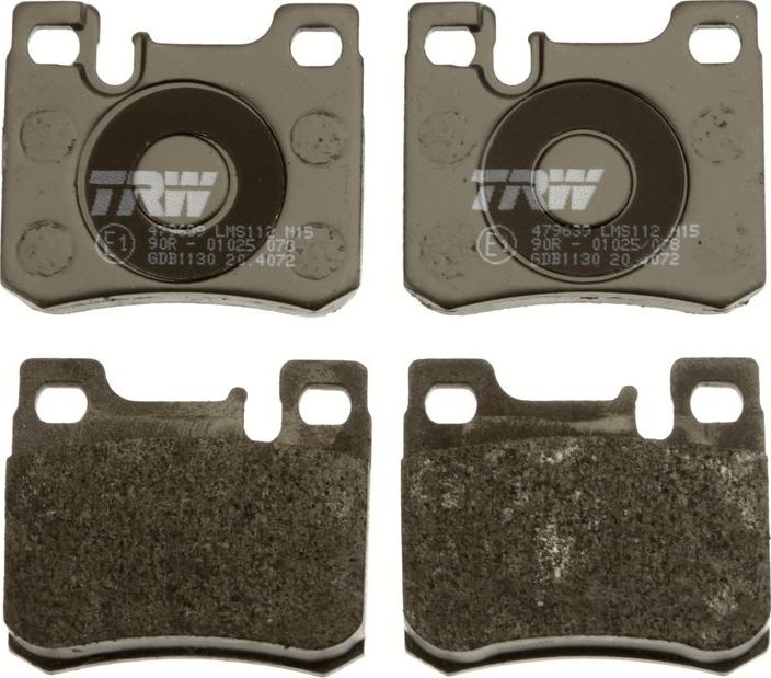 Тормозные колодки TRW COTEC. Артикул GDB1130