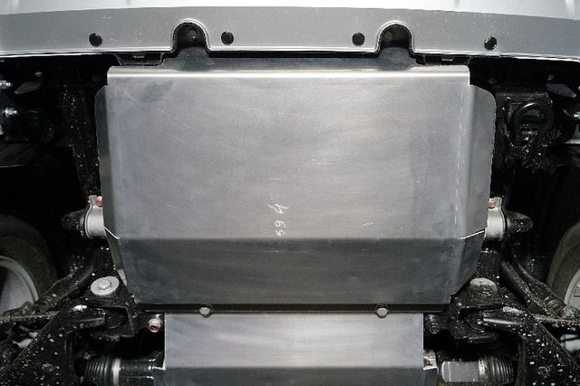 Защита алюминиевая ТСС (4 мм) для картера Great Wall Poer Kingkong 2023-2026. Артикул ZKTCC00594