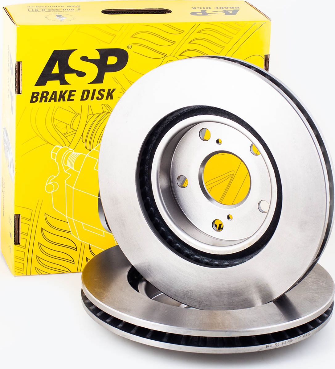 Диск тормозной TOYOTA CAMRY (V40-V50) RAV4 III-IV передний вентилируемый D=296 (ASP). Артикул 610203