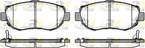 Тормозные колодки RoadHouse. Артикул 2456.14