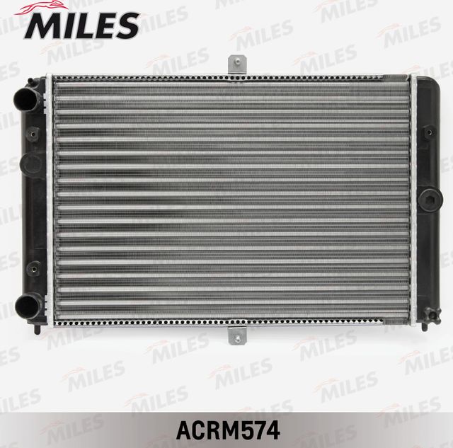 Радиатор охлаждения двигателя Miles для ВАЗ Samara (2108, 2109, 2113, 2114) 1986-2006. Артикул ACRM574