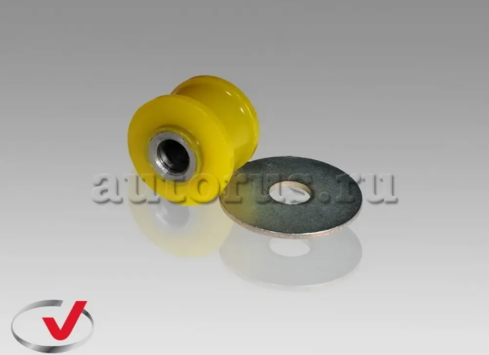 Сайлентблок полиуретановый заднего амортизатора (Vtulka). Артикул 2506027