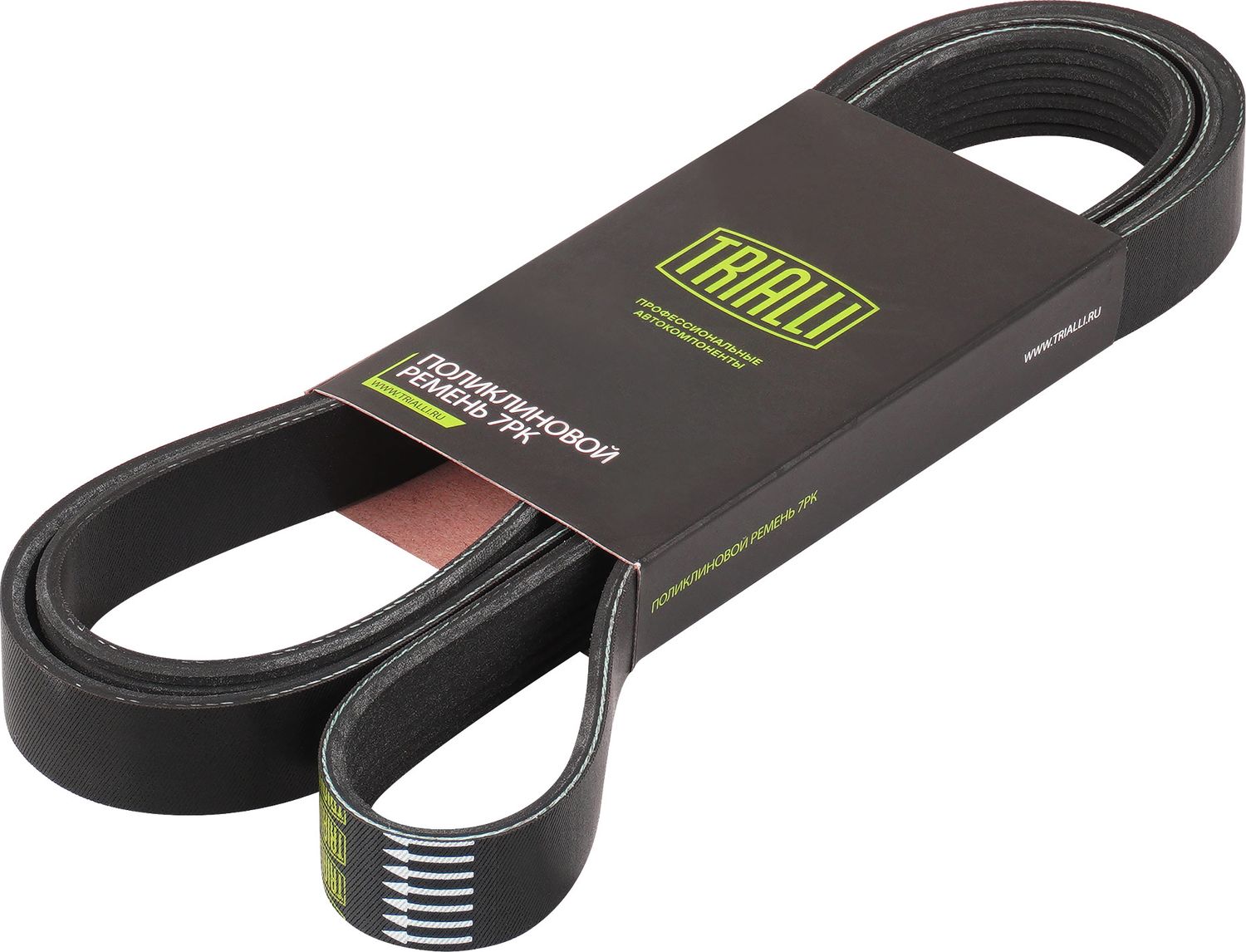 Приводной ремень поликлиновой Trialli (EPDM (Этилен-пропиленовый каучук)). Артикул 7PK1933