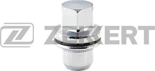 Гайка колесная с шайбой  M14 x 1 5  L=47  ключ 22  Хром (Новый) Zekkert. Артикул BE-4110