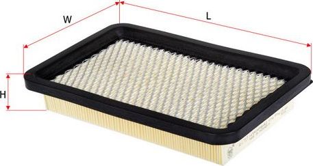 Воздушный фильтр Sakura. Артикул A-1717