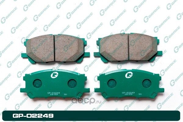 Колодки тормозные (G-Brake). Артикул GP02249