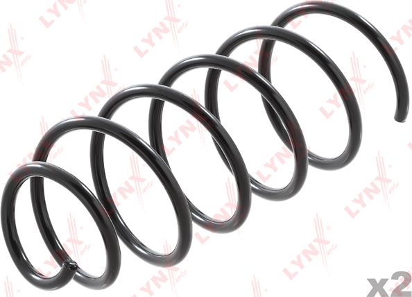 Пружина подвески LYNXauto передняя для Volvo S60 I 2000-2010. Артикул SC-2110