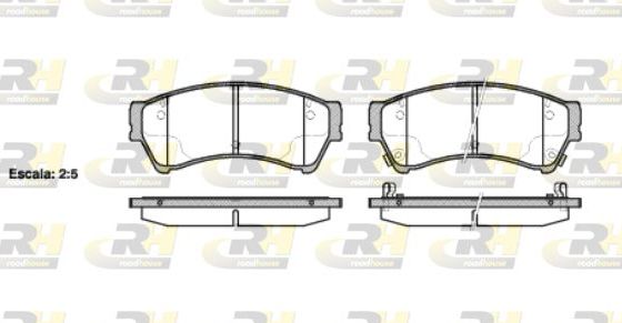 Тормозные колодки RoadHouse. Артикул 21196.02