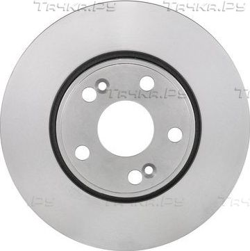 Тормозной диск Bosch передний для Renault Scenic II 2000-2002. Артикул 0 986 478 734