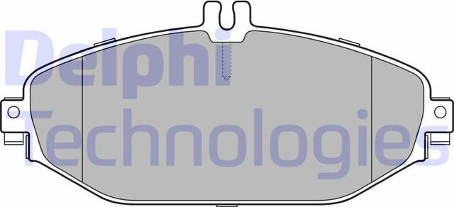Тормозные колодки Delphi (Low-Metallic). Артикул LP3282