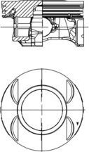 Поршень Kolbenschmidt. Артикул 40199610